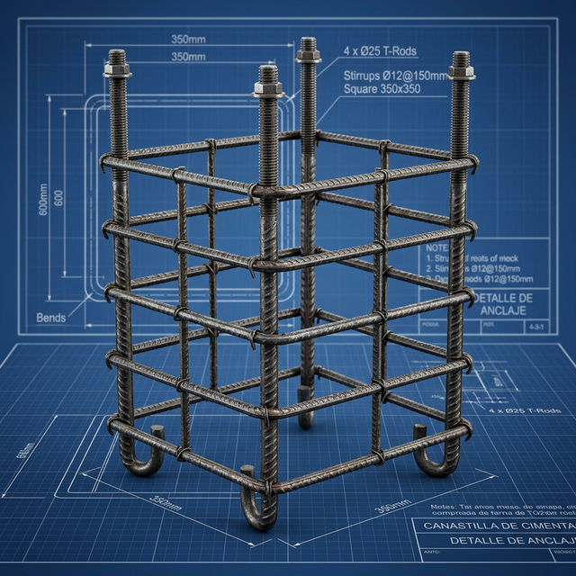 CANASTILLA DE BÁCULO